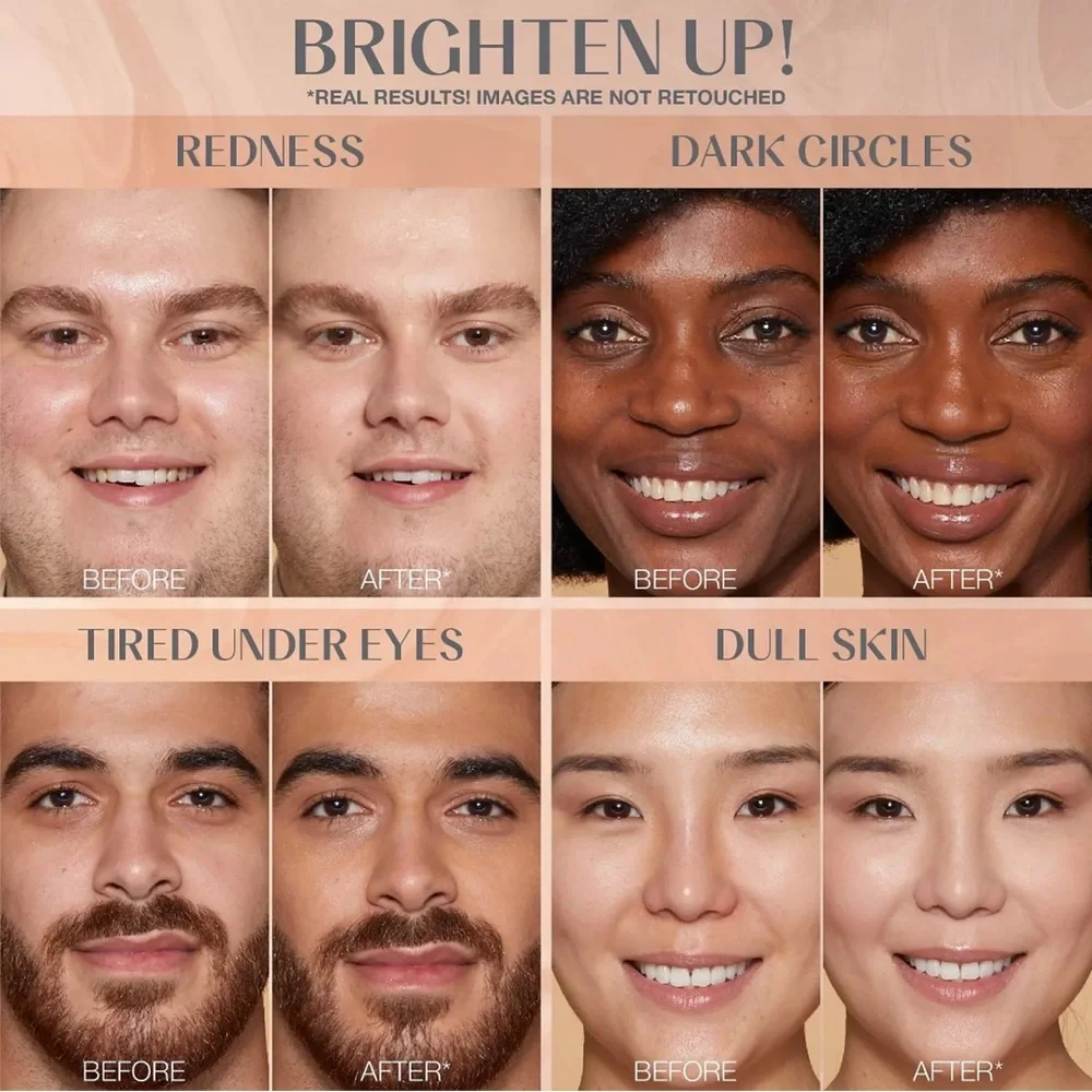Glowish by Huda Beauty Bright Light Sheer Concealer- Light/Medium 04 (BNIB)